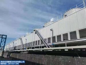 方形逆流冷却塔